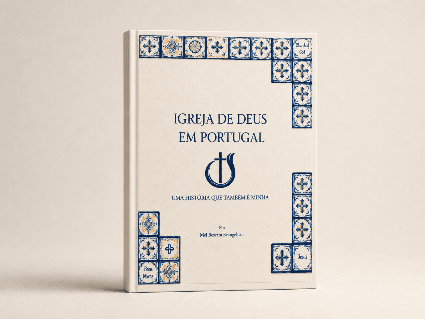 Capa frontal do livro Igreja de Deus em Portugal