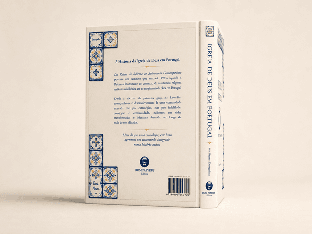 Contracapa e lombada do livro